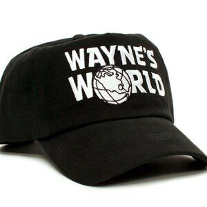 WAYNE'S WORLD Embroidered Cotton Twill TV Movie Cap Hat Adult